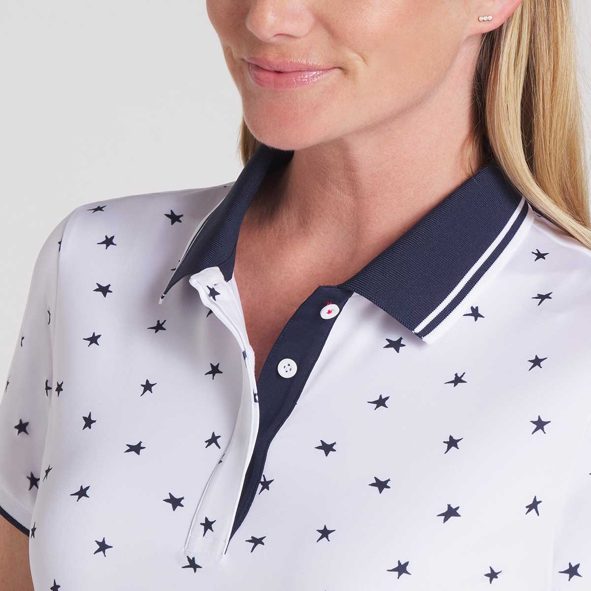 Puma Women's Volition Dancing Stars Golf Polo