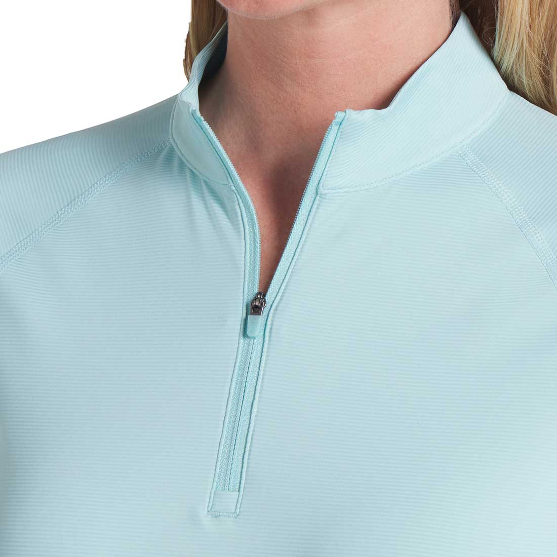 Puma Women's You-V Solid Quarter Zip Golf Pullover