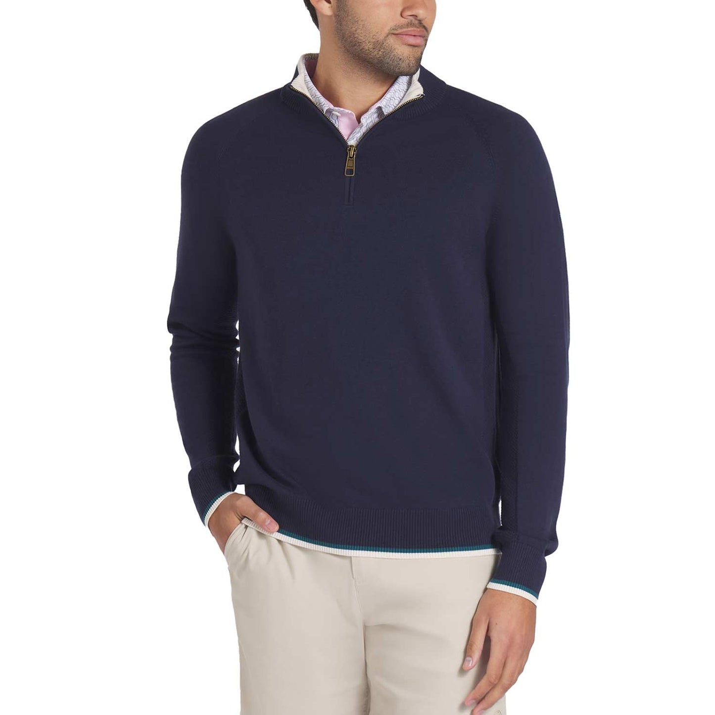 Puma x AP Knit Quarter Zip Golf Pullover