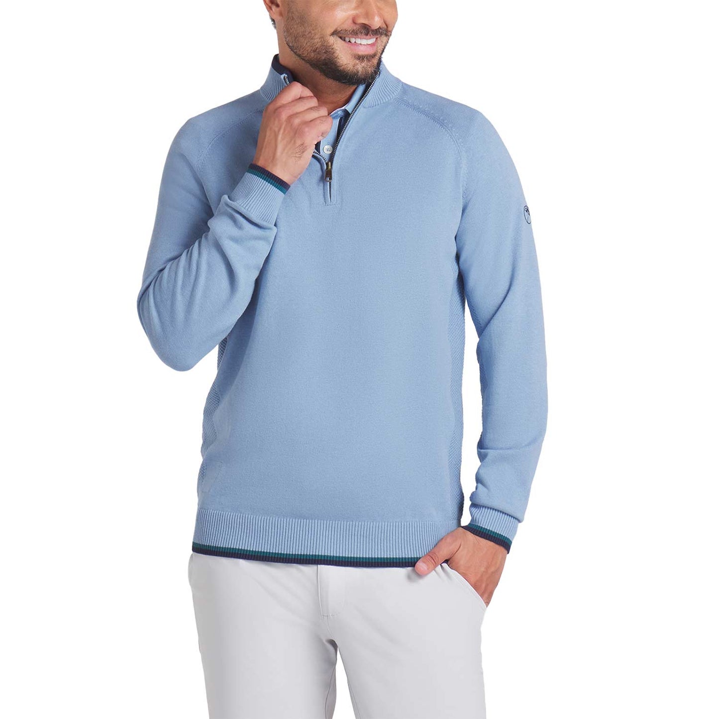 Puma x AP Knit Quarter Zip Golf Pullover