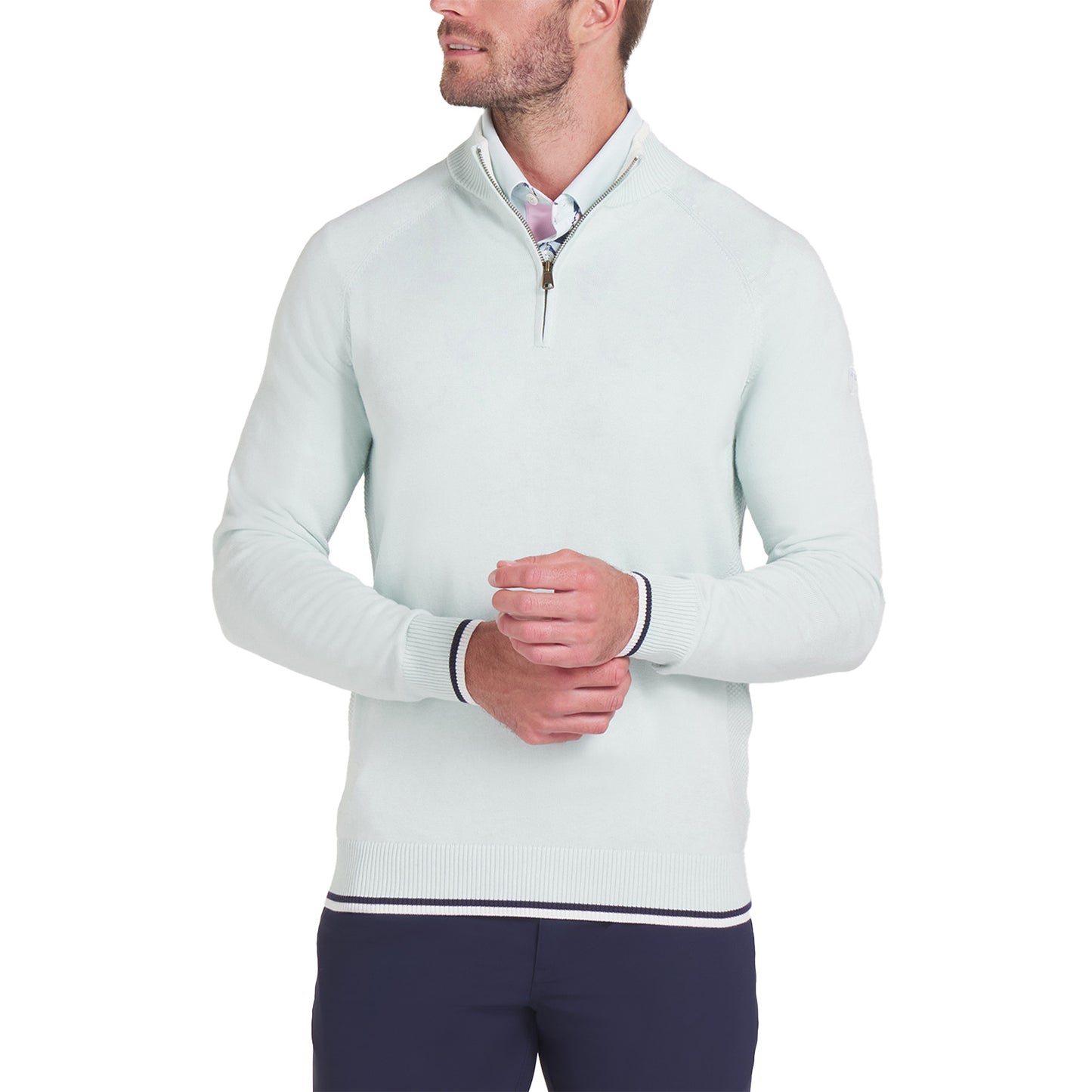 Puma x AP Knit Quarter Zip Golf Pullover