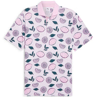 Puma X AP Pink Lemonade Golf Polo