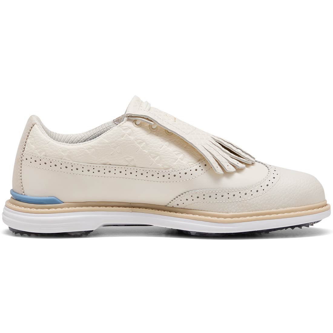 Puma x Arnold Palmer Royale Wingtip Golf Shoes Frosted Ivory/Zen Blue/White