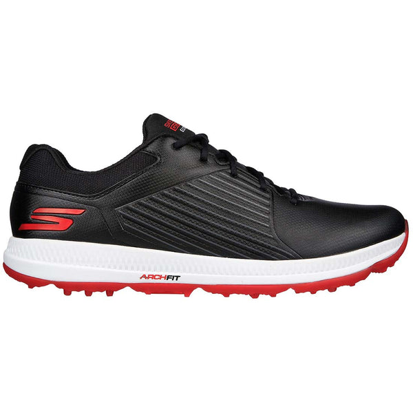 Skechers GO GOLF Elite 5 GF Golf Shoes Black/Red – Golf Discount