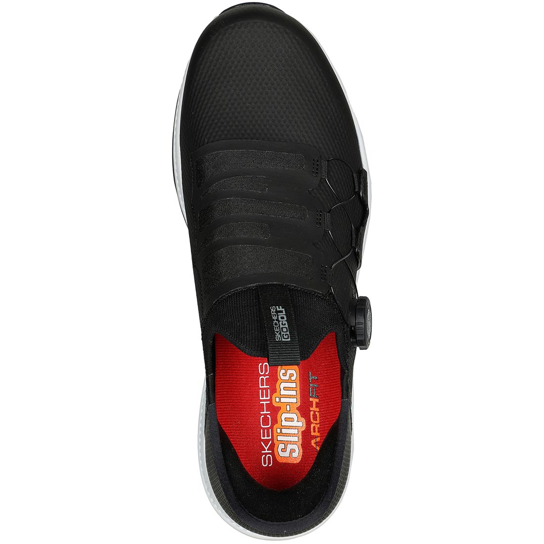 Skechers GO GOLF Elite 5 Slip 'In Golf Shoes Black/White