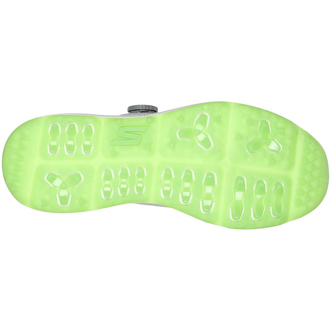 Skechers GO GOLF Elite 5 Slip 'In Golf Shoes Grey/Lime