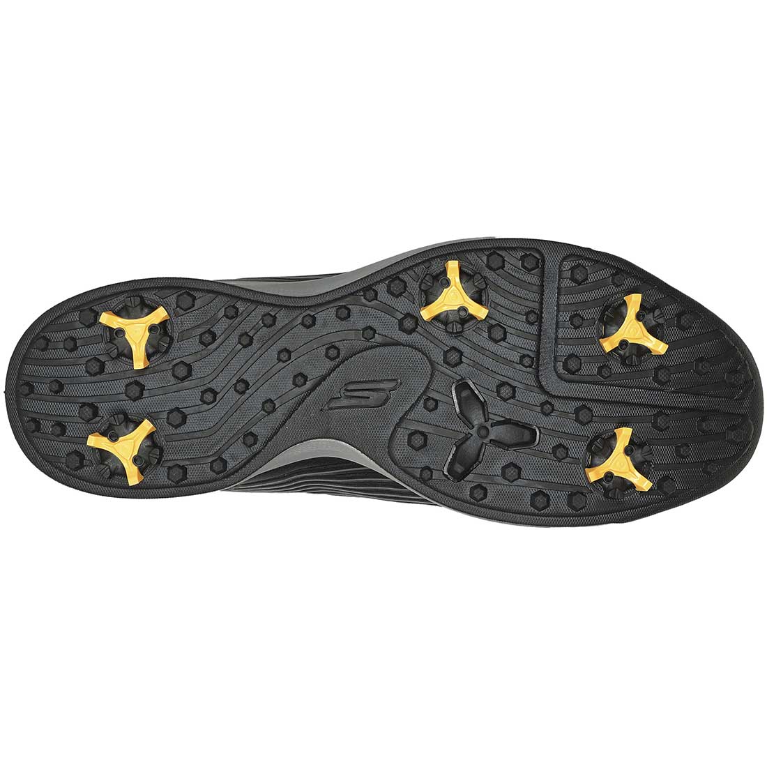 Skechers GO GOLF Elite Vortex Golf Shoes Black/Grey