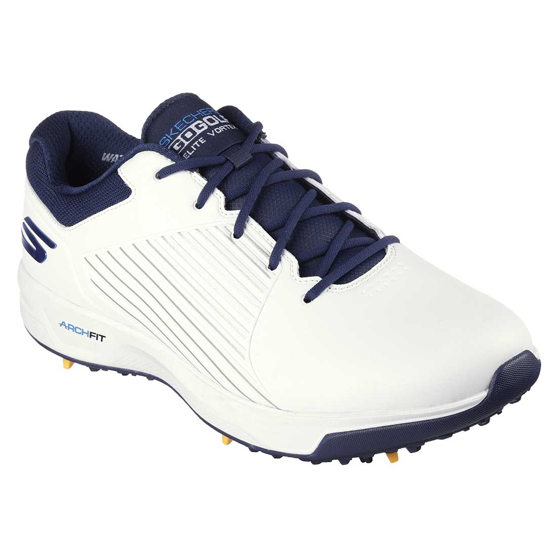 SKECHERS GO GOLF ホワイト ゴルフシューズ Skechers GO GOLF Elite Vortex Golf Shoes White/Navy – Golf Discount