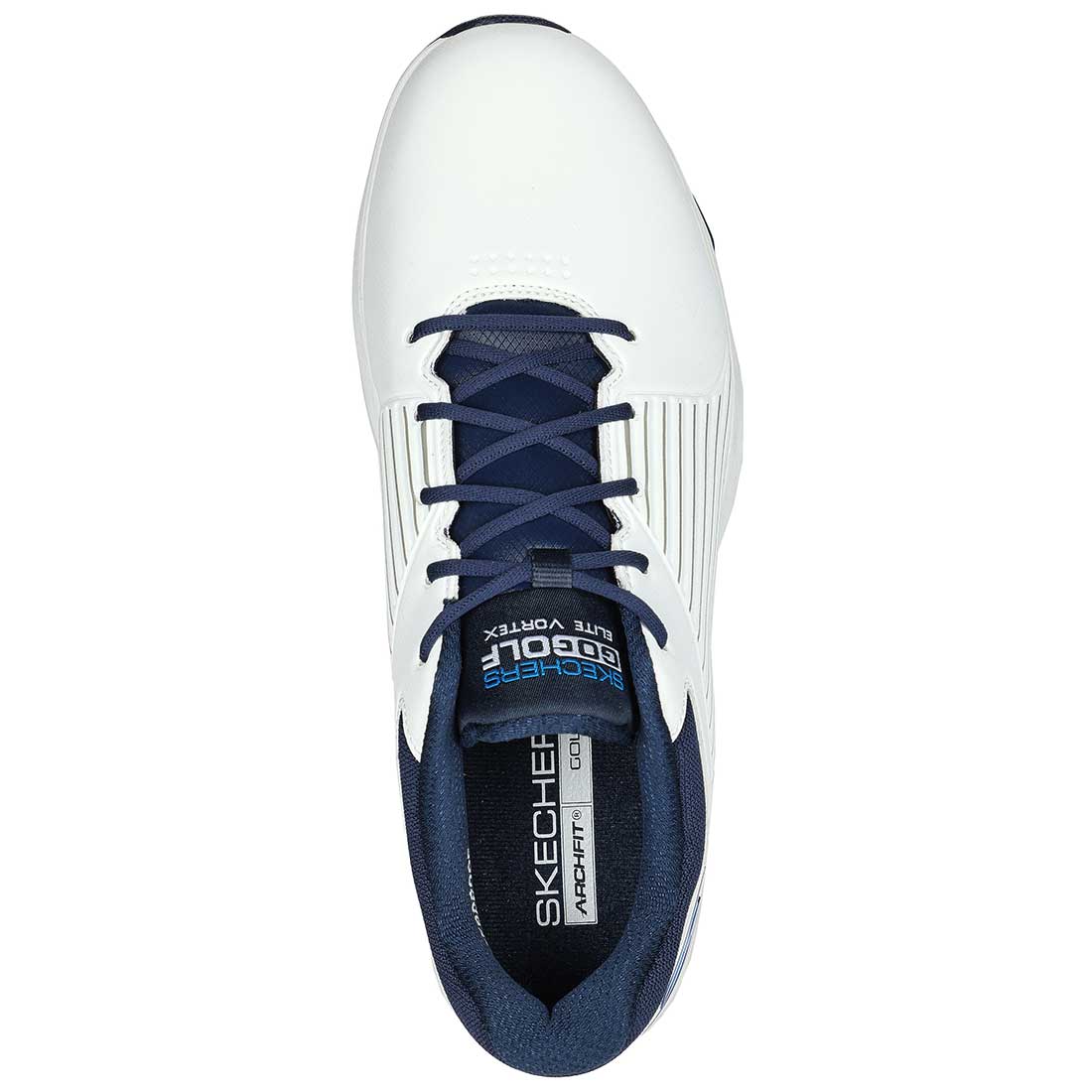 Skechers GO GOLF Elite Vortex Golf Shoes White/Navy