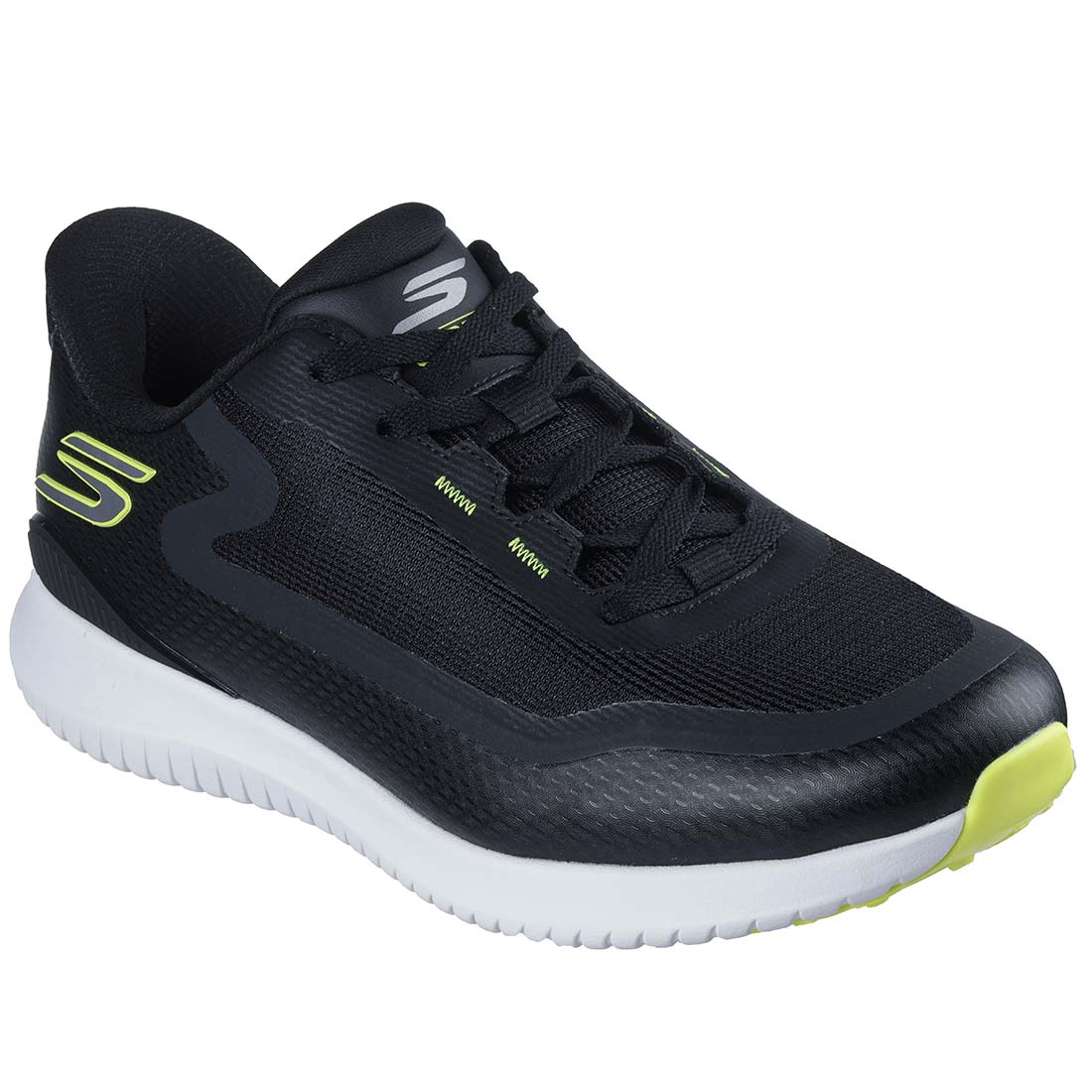 Skechers GO GOLF Flight Slip Ins Golf Shoes Black – Golf Discount