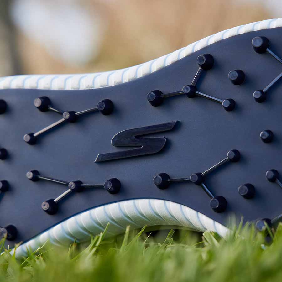 Skechers GO GOLF Max 3 Golf Shoes White/Navy – Golf Discount