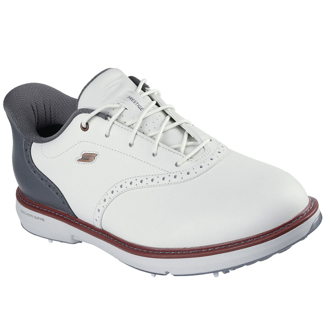スケッチャーズ ハンズフリー ゴルフシューズ GO Golf Prestige Skechers GO GOLF Prestige Slip Ins Golf Shoes Natural/Grey – Golf