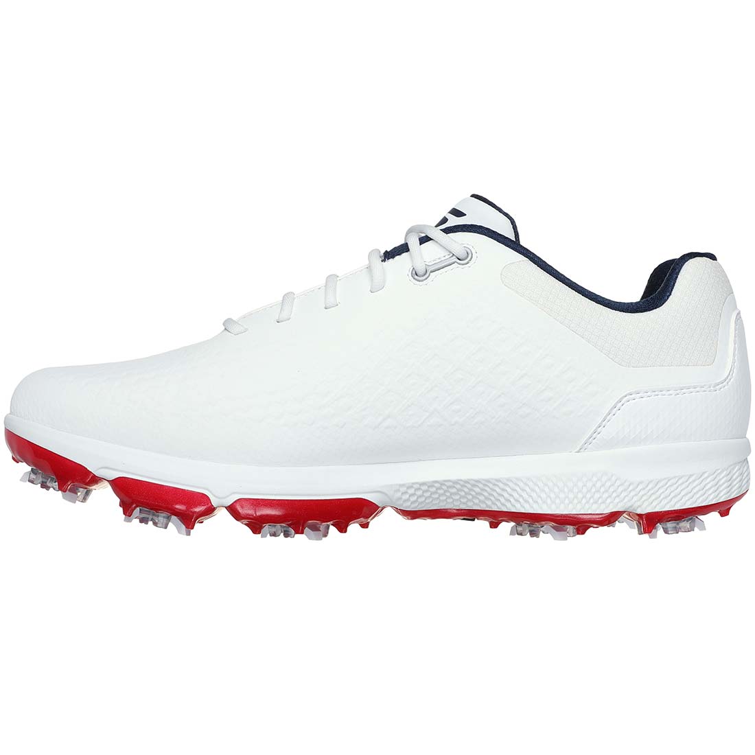 Skechers GO GOLF Pro 6 Golf Shoes White/Navy/Red