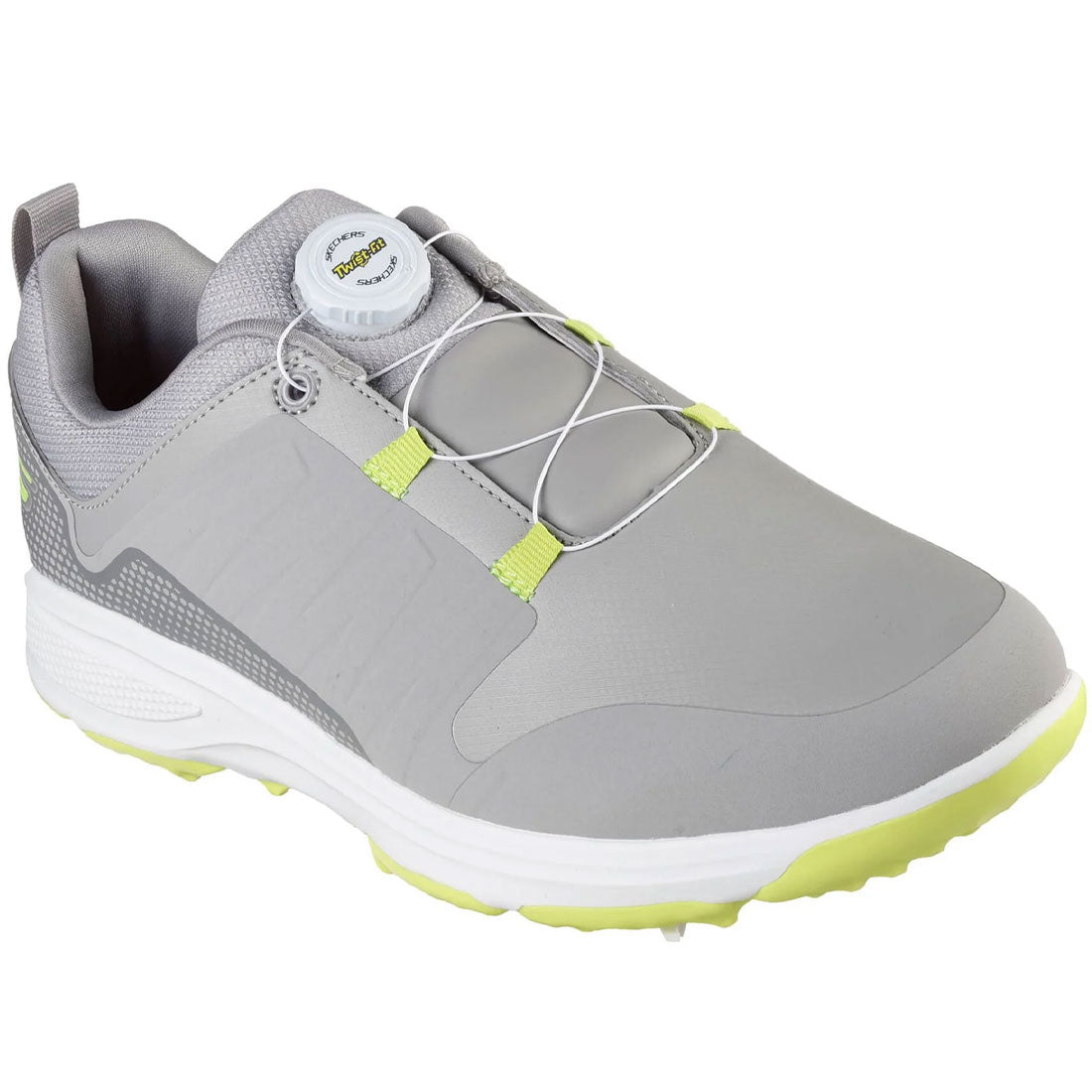 Skechers GO GOLF Torque Twist Golf Shoes Grey/Yellow