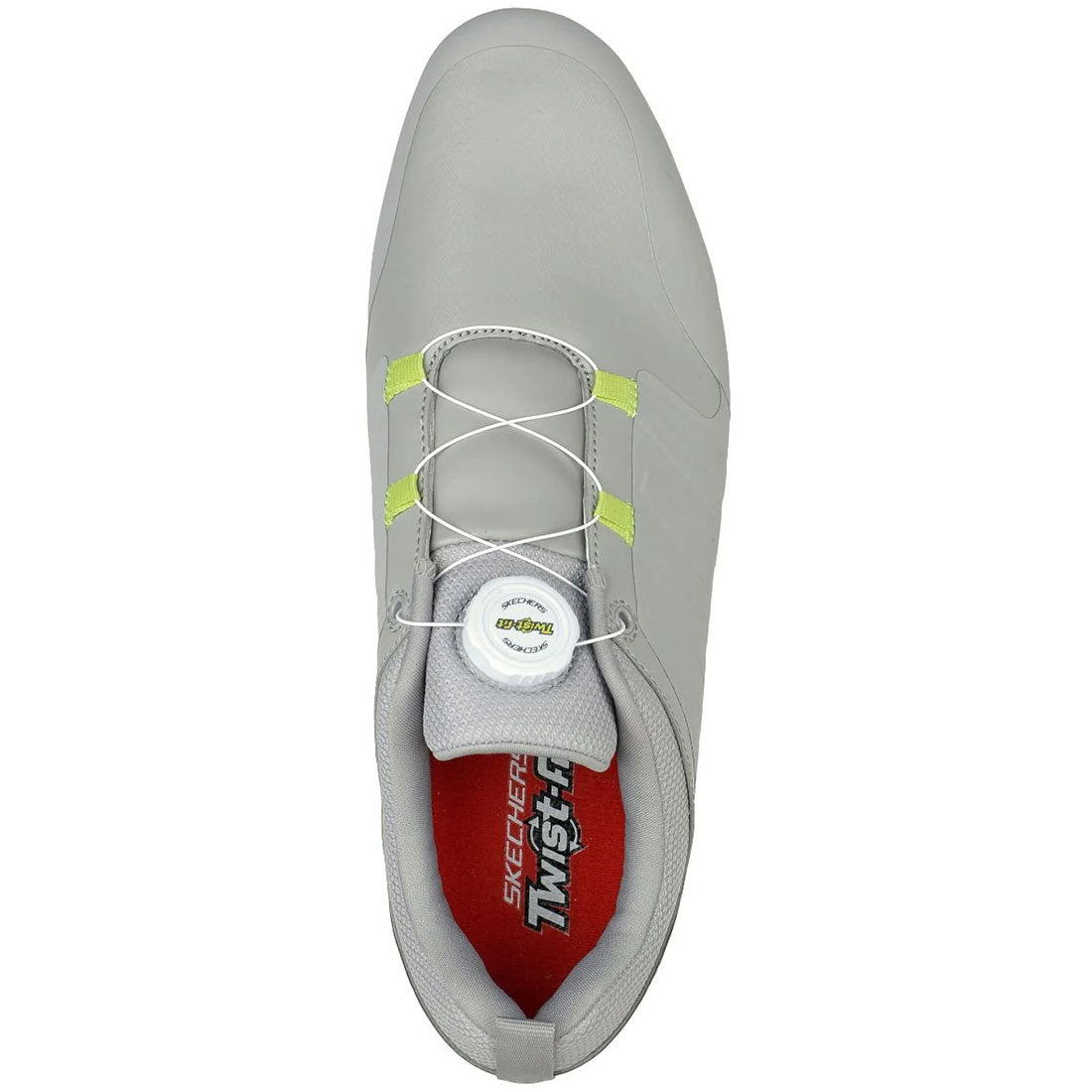 Skechers GO GOLF Torque Twist Golf Shoes Grey/Yellow