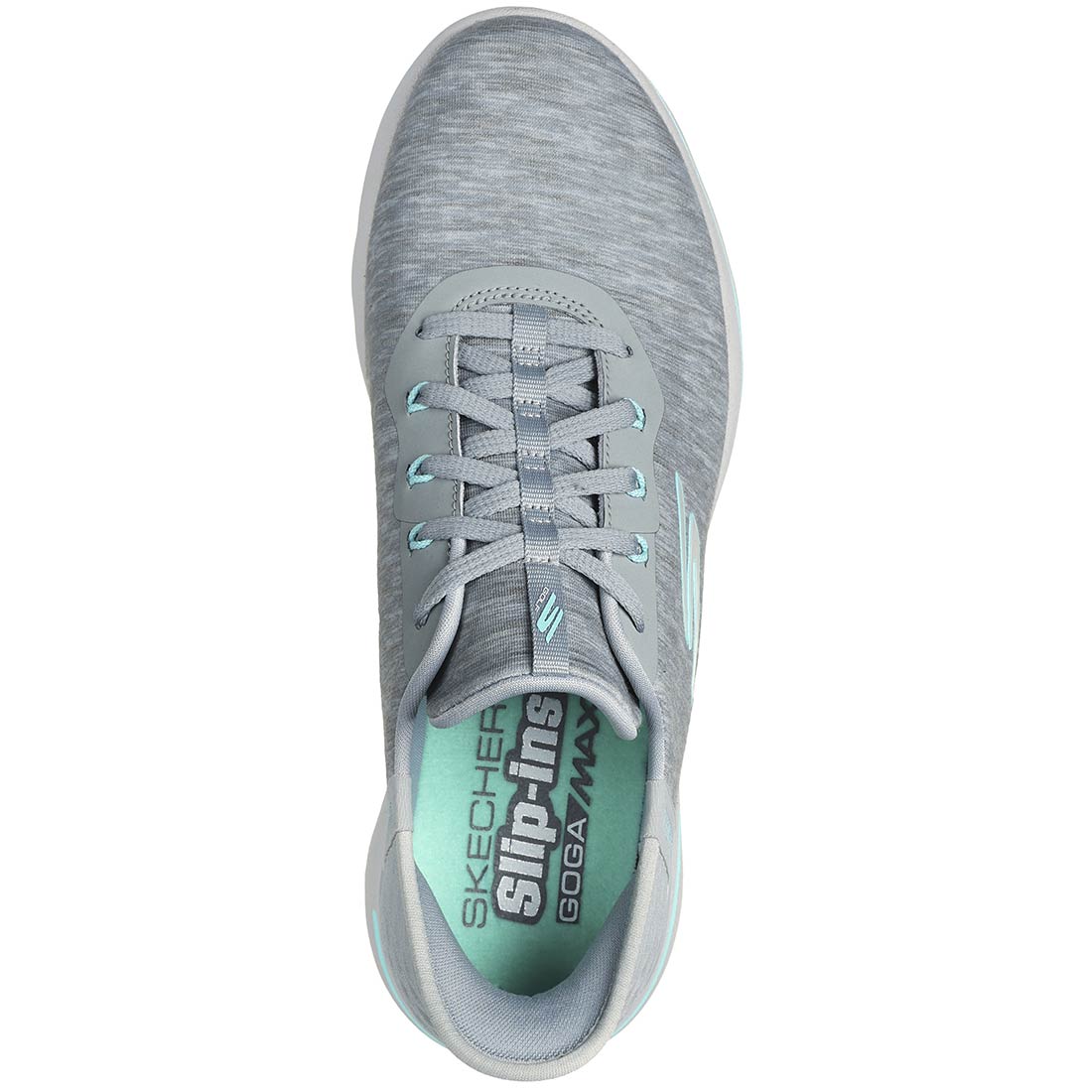 skechers goga max womens grey