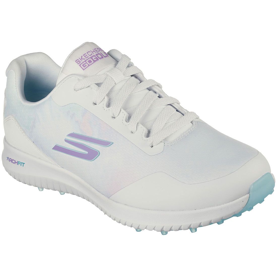Skechers Women's Arch Fit GO GOLF Max 2 Splash Golf Shoes White