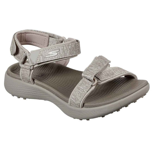 Skechers Women's GO GOLF 600 Golf Sandals Taupe