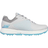 Skechers Women's GO GOLF Elite 5 GF Golf Shoes Grey/Turquoise