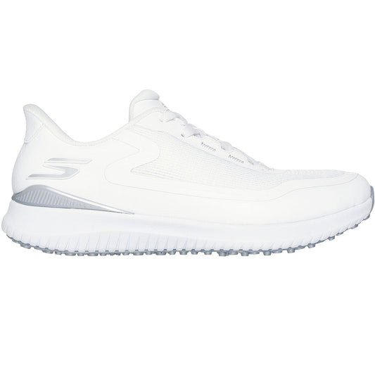 Skechers Women's GO GOLF Flight Slip Ins Golf Shoes White/Silver