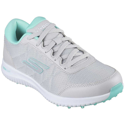 Skechers Women's GO GOLF Max Fairway 4 Golf Shoes Grey/Turquoise