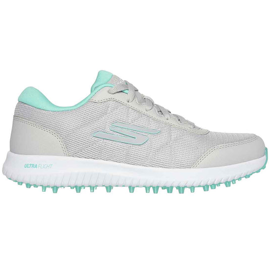 Skechers Women's GO GOLF Max Fairway 4 Golf Shoes Grey/Turquoise