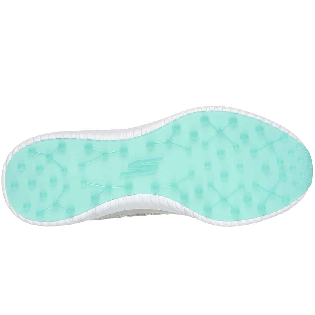 Skechers Women's GO GOLF Max Fairway 4 Golf Shoes Grey/Turquoise