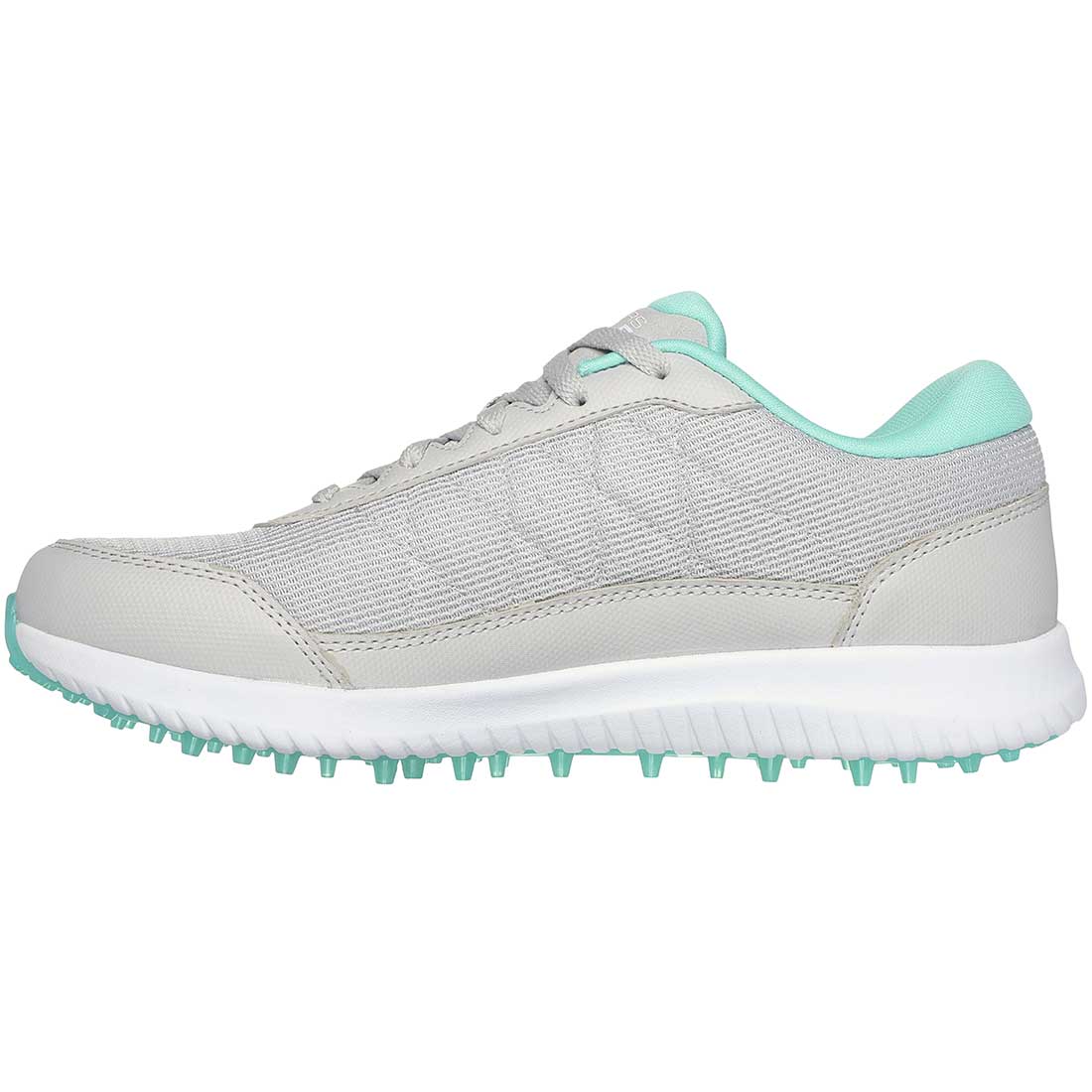 Skechers Women's GO GOLF Max Fairway 4 Golf Shoes Grey/Turquoise