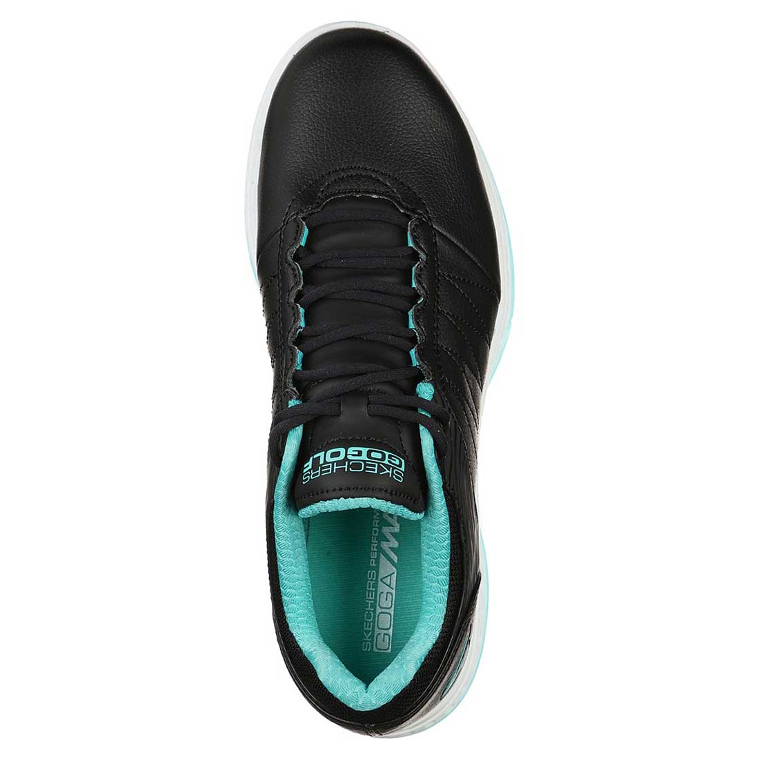 Skechers Women's GO GOLF Pivot Golf Shoes Black/Turquoise