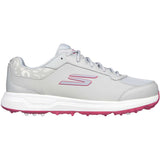 Skechers Women's GO GOLF Prime Relaxed Fit Golf Shoes Grey/Pink