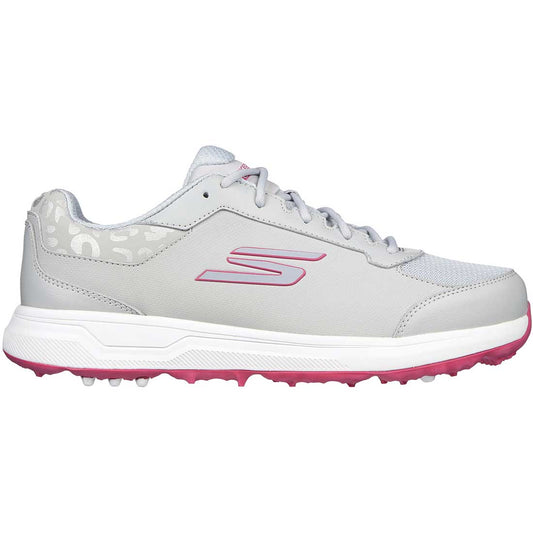 Skechers Women's GO GOLF Prime Relaxed Fit Golf Shoes Grey/Pink