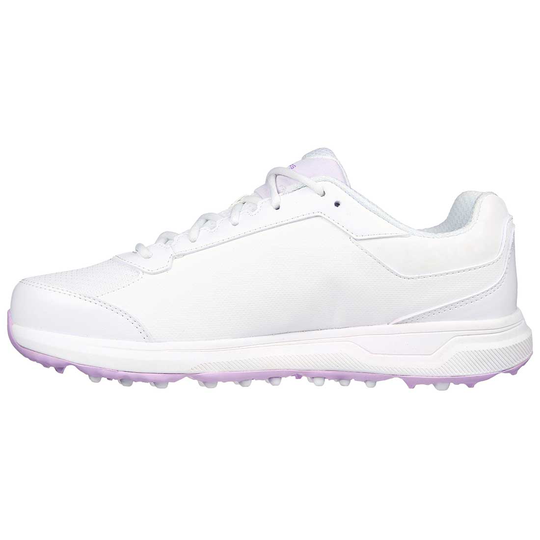 Skechers Women's GO GOLF Prime Relaxed Fit Golf Shoes White/Lavender