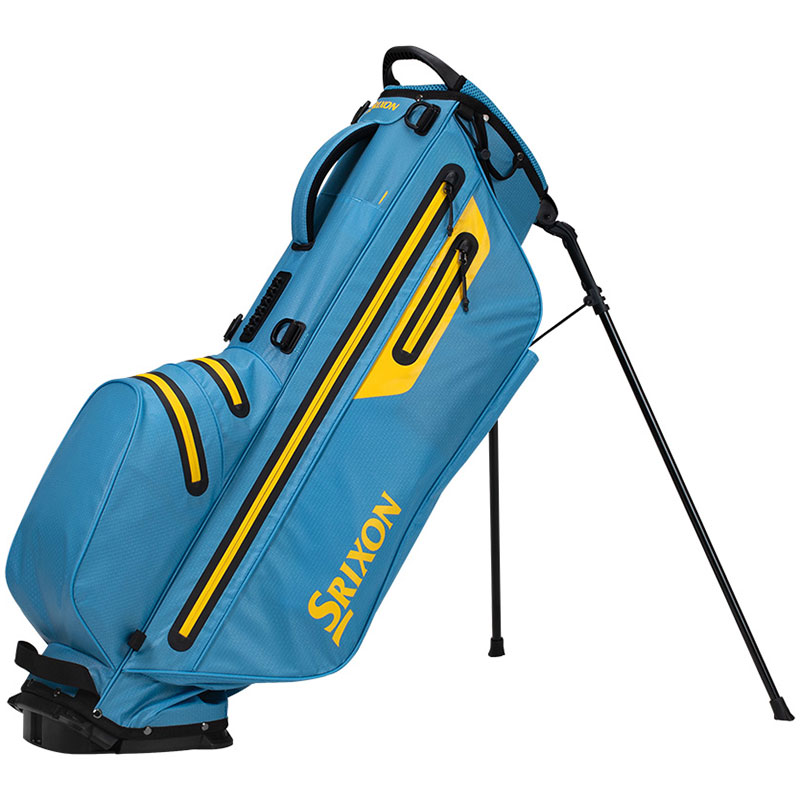 Srixon ゴルフバッグ ネイビー/イエロー Srixon Waterproof Ultra Light Stand Bag – Golf Discount