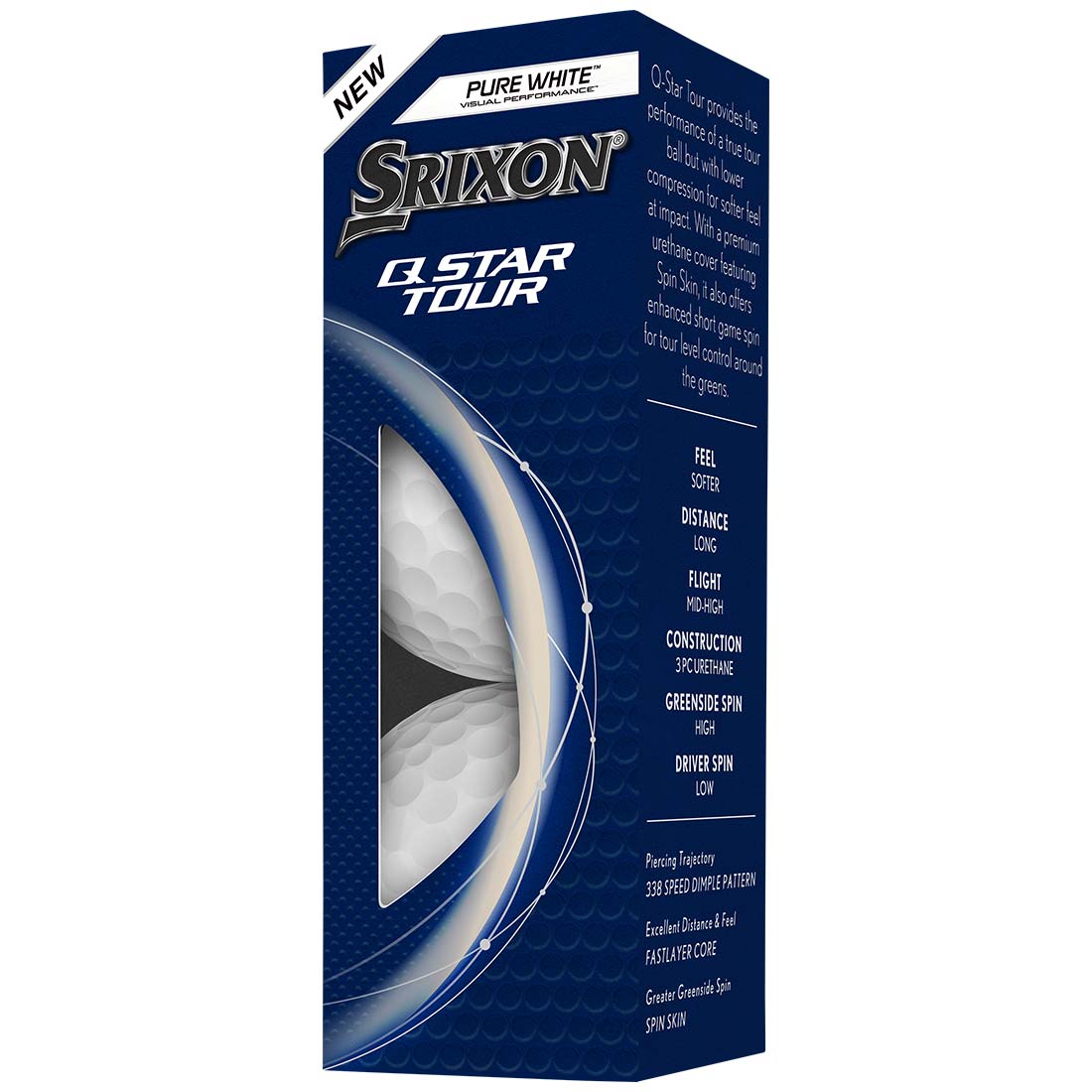 Srixon Q-Star Tour 5 Personalized White Golf Balls