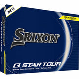Srixon Q-Star Tour 5 Personalized Yellow Golf Balls