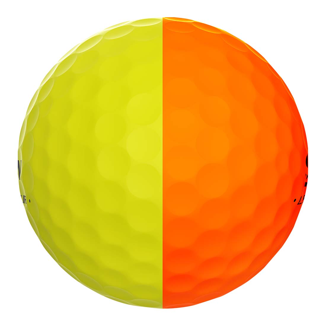 Srixon Q-Star Tour Divide 2 Bright Yellow/Orange Golf Balls
