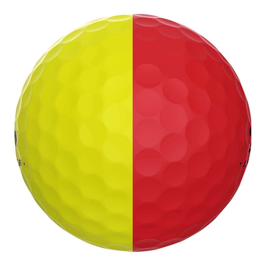 Srixon Q-Star Tour Divide 2 Bright Yellow/Red Golf Balls