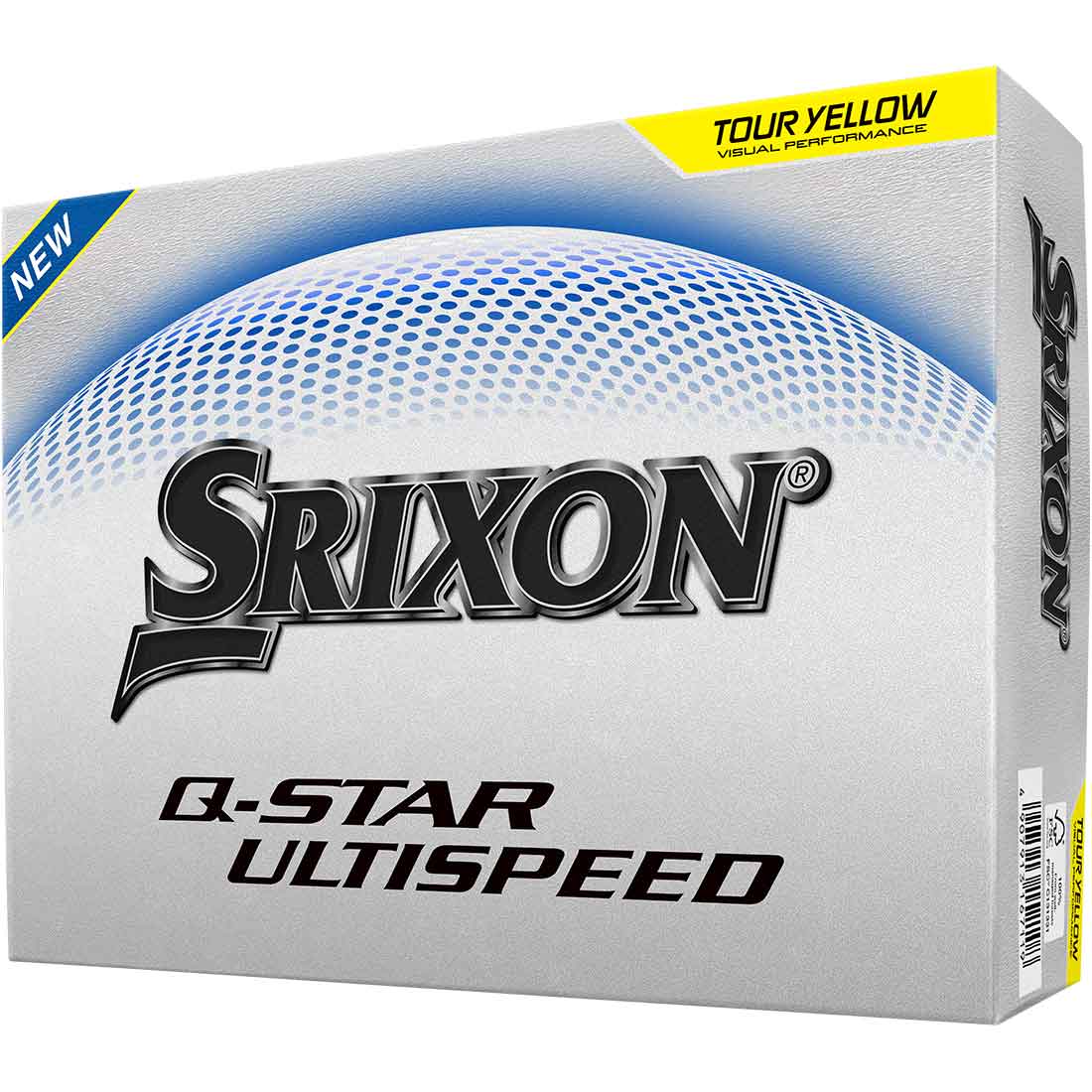Srixon Q-Star Ultispeed Yellow Golf Balls