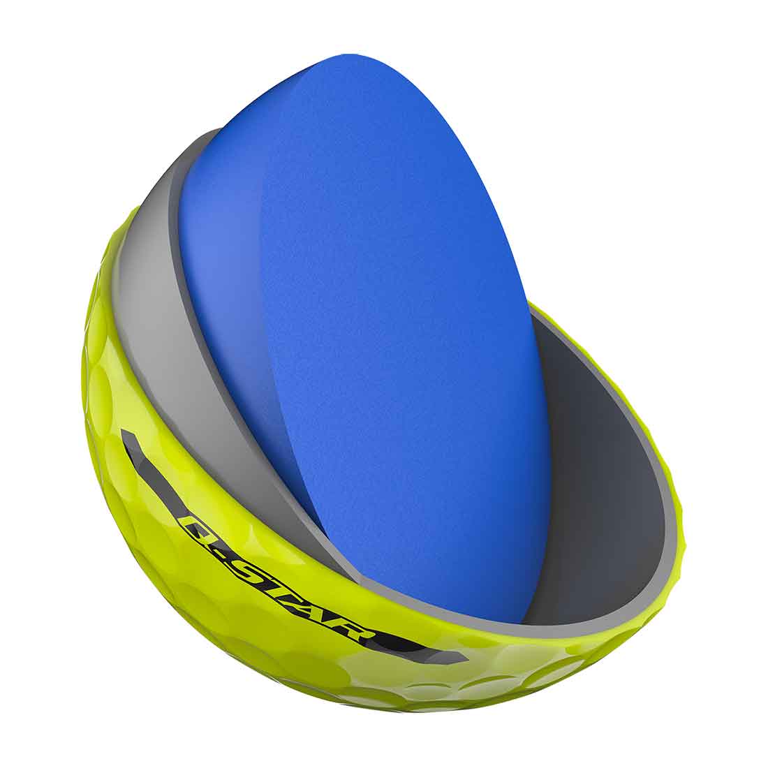 Srixon Q-Star Ultispeed Yellow Personalized Golf Balls