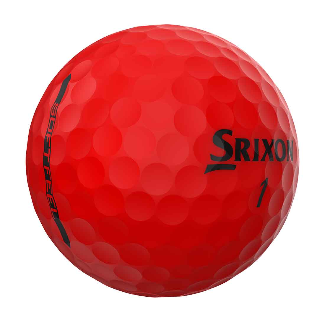 Srixon Soft Feel 12 Brite Red Golf Balls