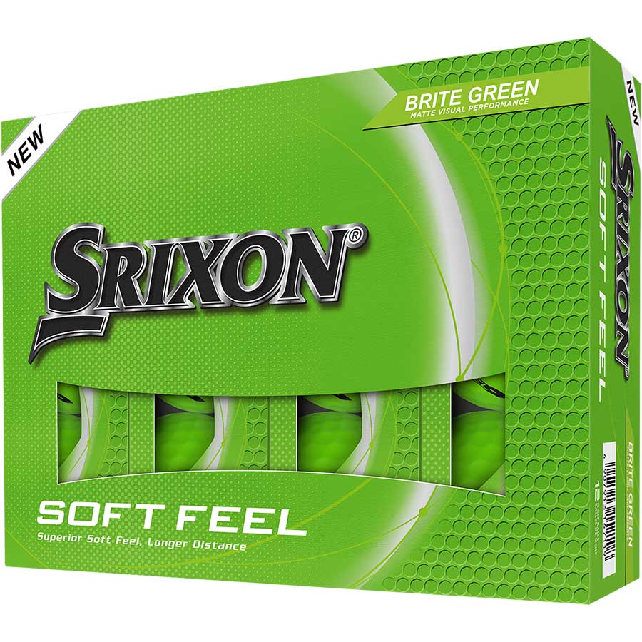 Srixon Soft Feel 14 Brite Green Golf Balls – Golf Discount
