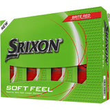 Srixon Soft Feel 14 Brite Red Golf Balls