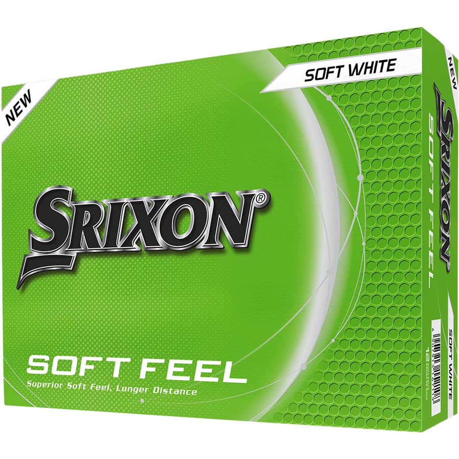 Srixon Soft Feel 14 Personalized White Golf Balls