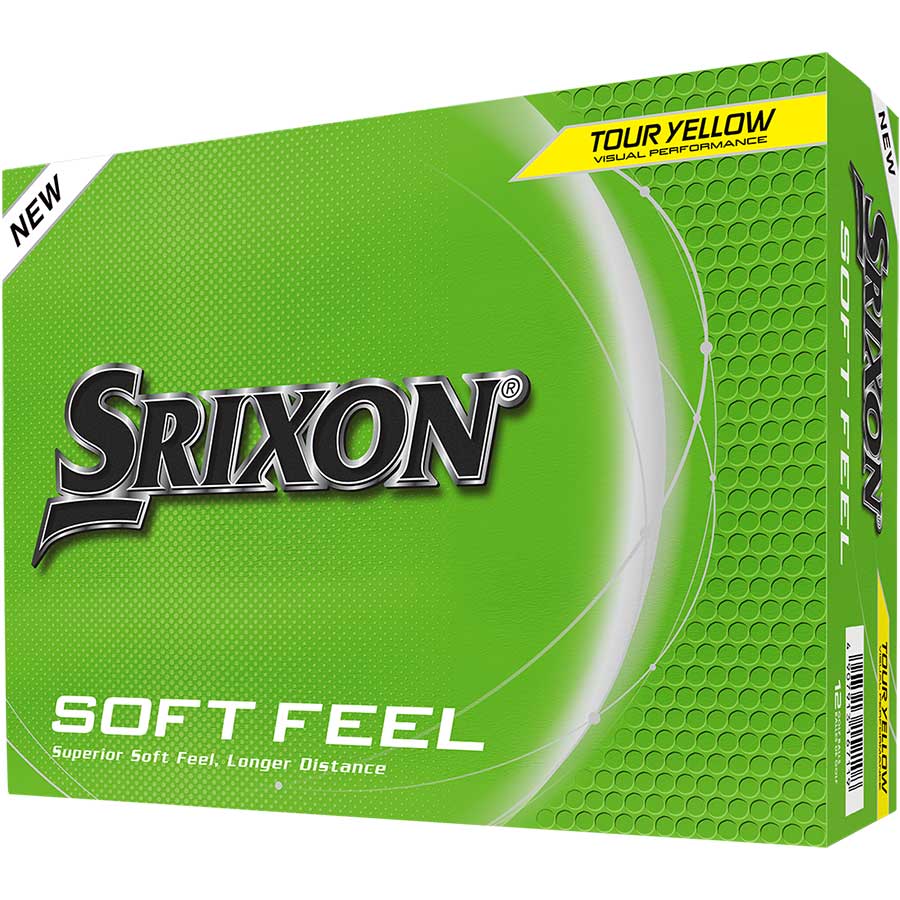 Srixon Soft Feel 14 Yellow Golf Balls