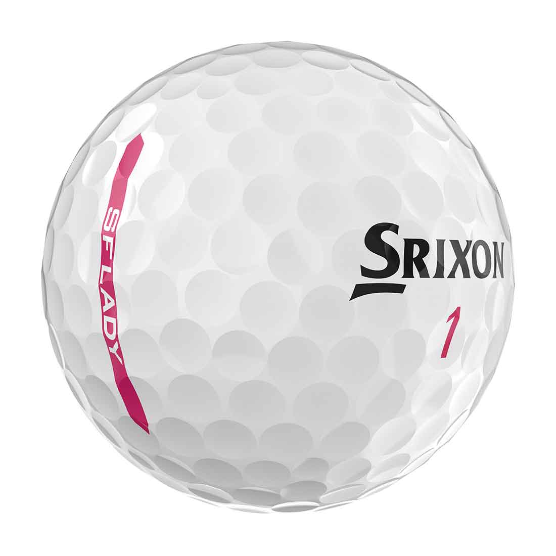 Srixon Women's Soft Feel Lady 7 White Logo Overrun Golf Balls