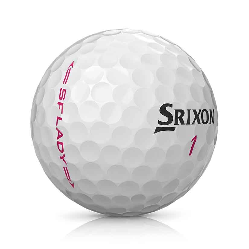 Srixon Women's Soft Feel Lady 6 Performance Pack Golf Balls (6 Balls)