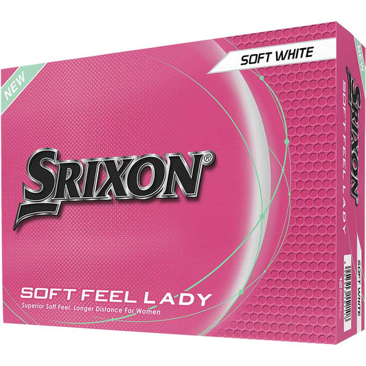 Srixon Women's Soft Feel Lady 9 White Golf Balls