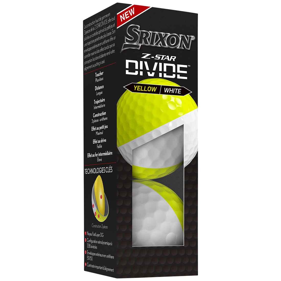 Srixon Z-Star 8 Divide Golf Balls