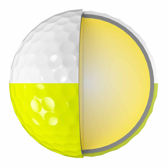 Srixon Z-Star 9 Divide White/Yellow Golf Balls