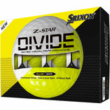 Srixon Z-Star 9 Divide White/Yellow Golf Balls